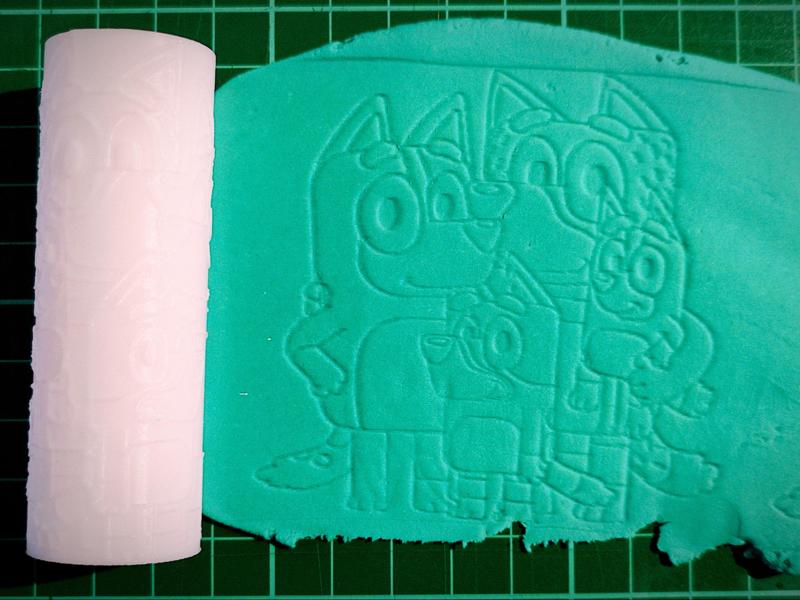 Bluey Play-Doh Roller - Heeler Family
