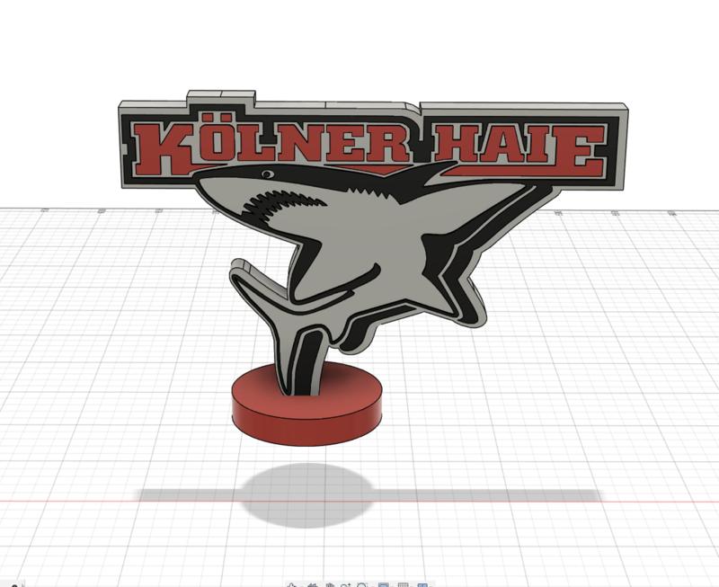 Cologne Sharks LED lamp