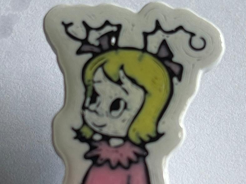 Cindy Lou Who Lapel Pin