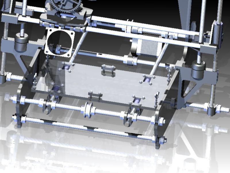 Y carriage from  6 mm acrylic 