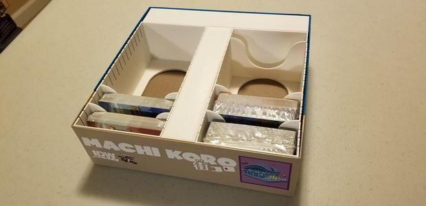 Machi Koro Box Insert - Fits all expansions