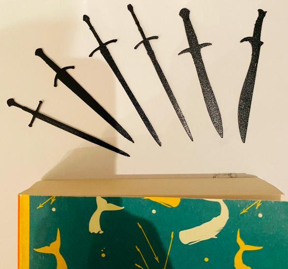 LORD OF THE RINGS SWORD BOOKMARK PACK