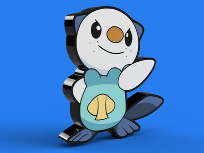 Oshawott Lightbox