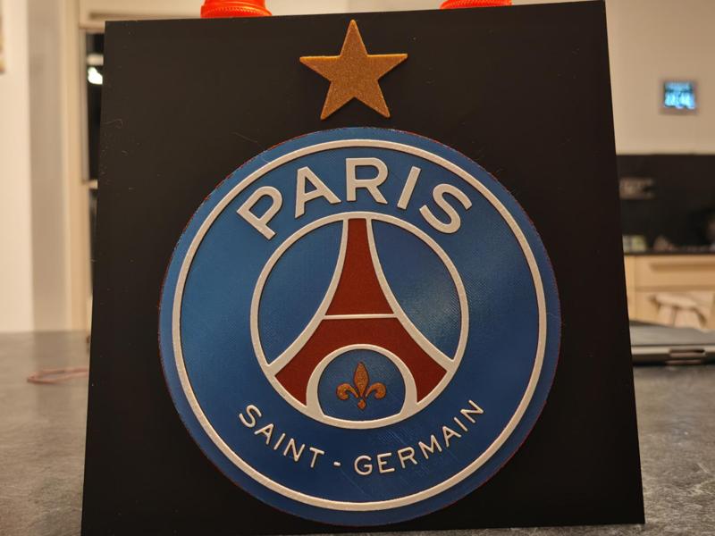 Hueforge PSG logo with a star