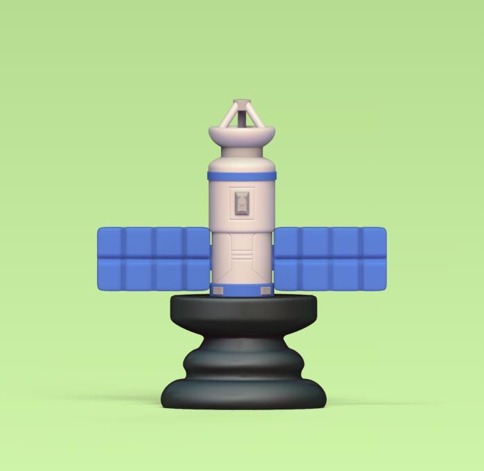 Space Chess - Satellite - Bishop