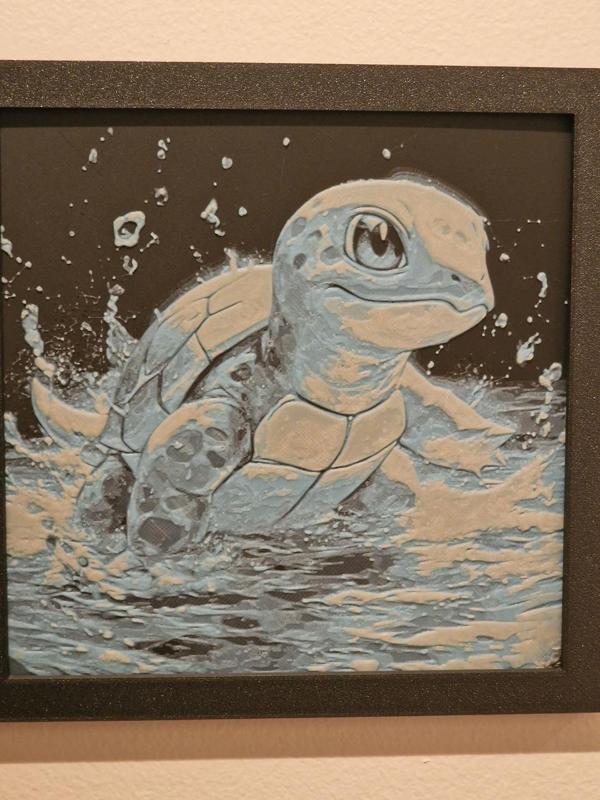 "Glowing" - Squirtle