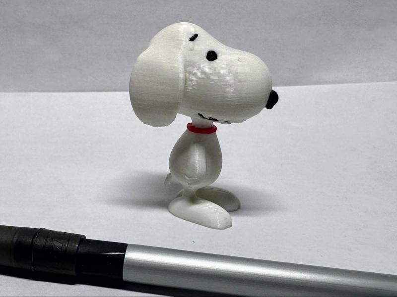 2" 3D Snoopy Joe Cool Figurine Toy Collectable