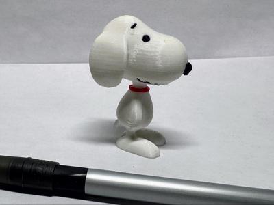 2" 3D Snoopy Joe Cool Figurine Toy Collectable