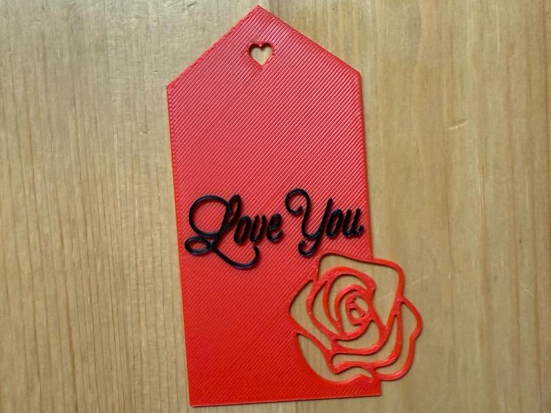 Love You Gift Tag