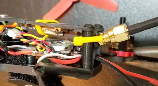Moby X3 TBS Unify Rear Antenna Mount