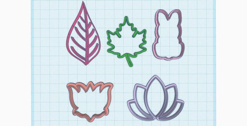 Polymer Clay Cutter, Cookie cutter Set