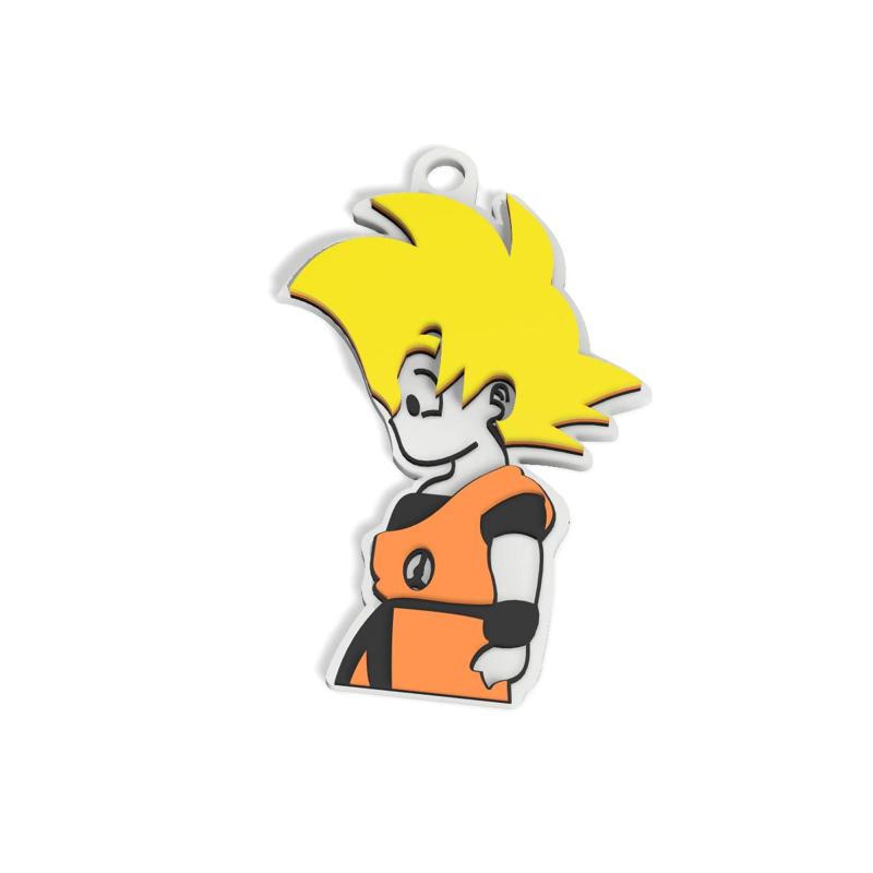 KEYCHAIN GOKU SUPER SAYAYIN - SAIYAN ALTERNATIVE FOR GOKU AND MILK COUPLE KEYCHAIN | GOKU SUPER SAYAYIN - SAIYAN ALTERNATIVE FOR GOKU AND MILK COUPLE KEYCHAIN