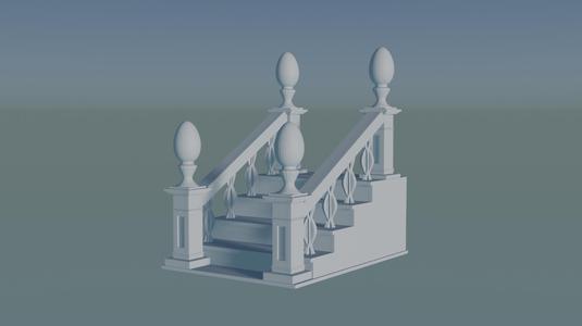 3D staircase