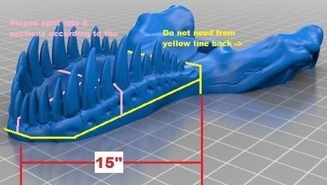 How To Section a T-Rex Skull