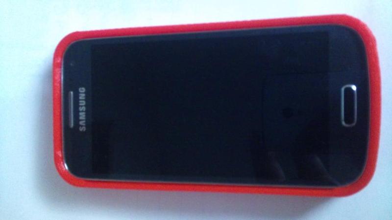 Samsung Galaxy S4 mini cover with thicker walls