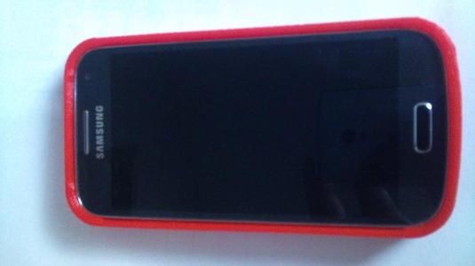 Samsung Galaxy S4 mini cover with thicker walls