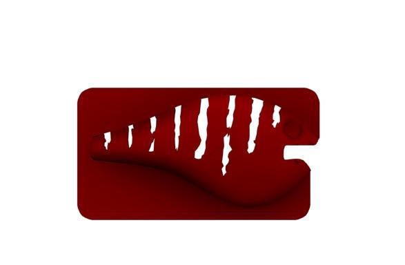 Lure Stencil - DT16 (perch)