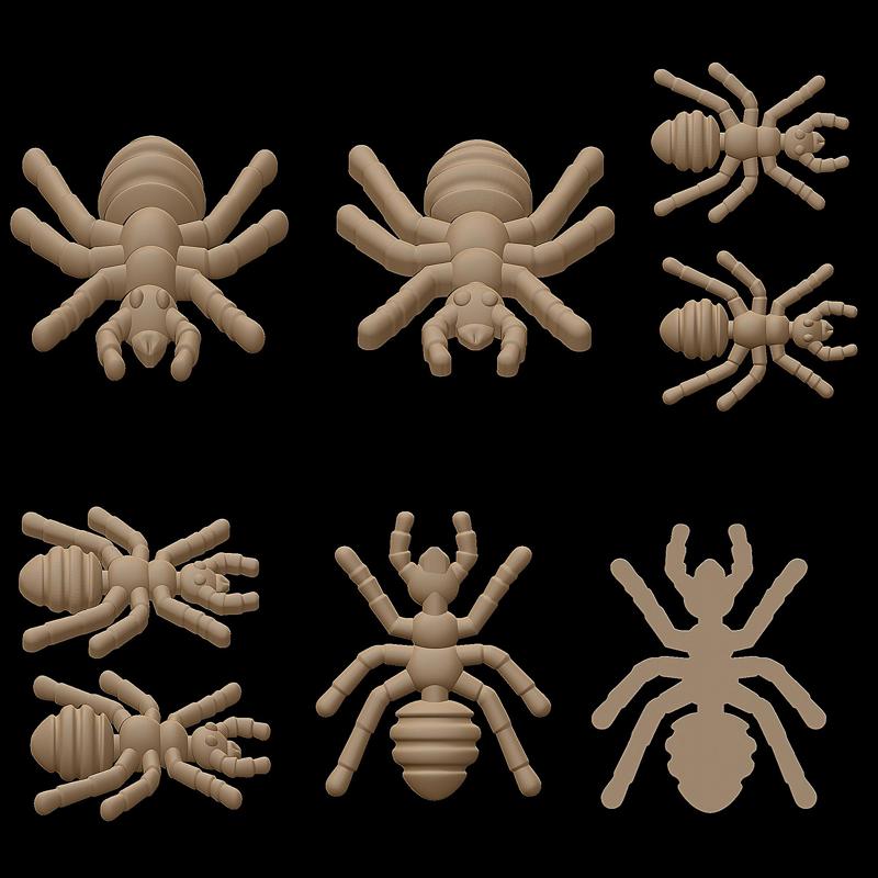 ANT 3D print For  molds-silicone Forms