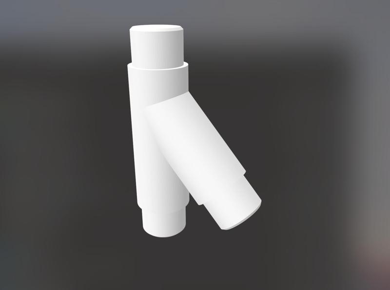 Simracing Rollcage Y for 18 Bar Pipe 50mm