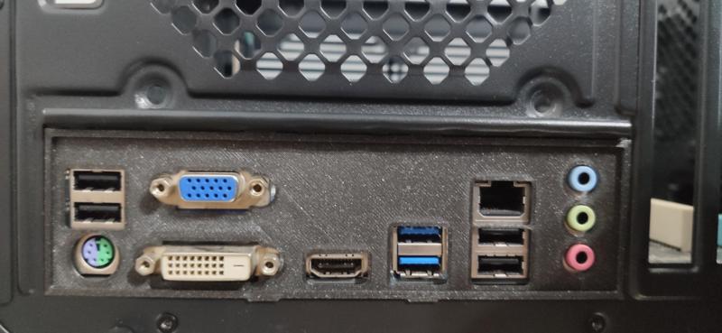 IO Shield for Gigabyte GA - B75M - D3H motherboard