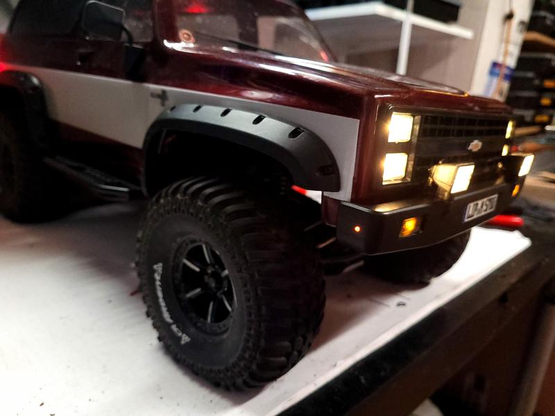 Front and rear bumper for Gmade Buffallo // Reely Freemen