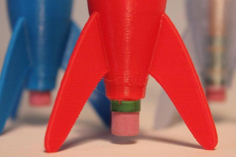 #2 Pencil Rocket Ship
