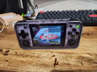 ANBERNIC RG35XX H case cover with grip 2 in 1