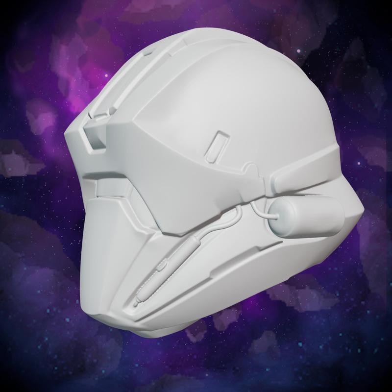 Helldivers 2 - CE-81 Juggernaut Helmet