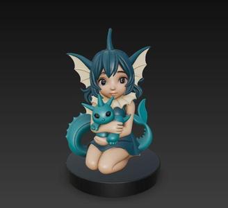 vaporeon pokemon child