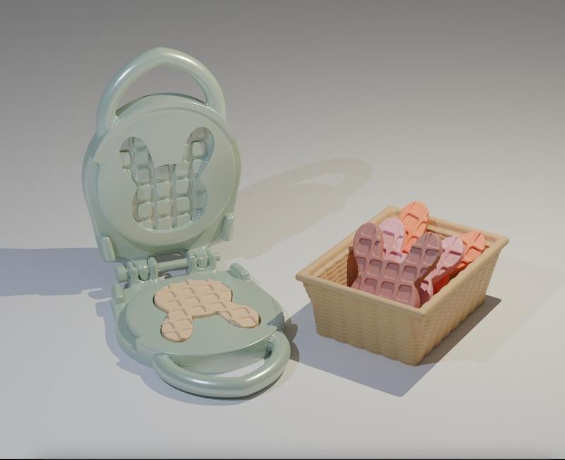 waffle iron for Sylvanian dolls