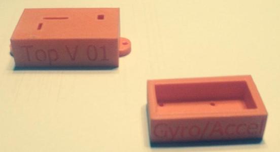 Box for gyro accelerometer board