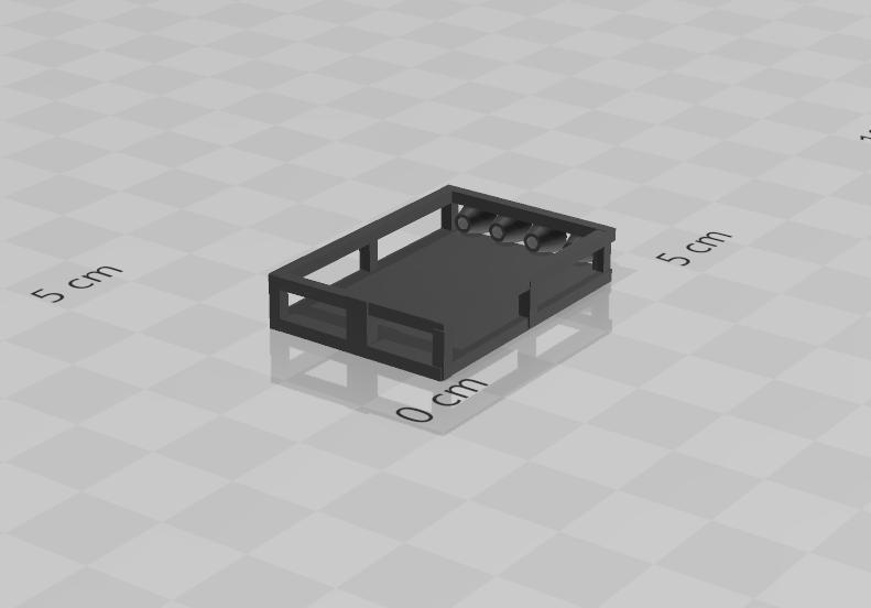 1/64th scale V17 luggage carrier