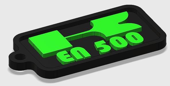 Kawasaki EN500 Keychain