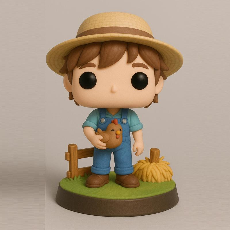 Stardew Valley (Farmer with Chicken)