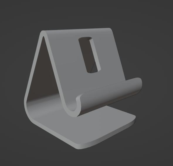 Phone Holder With Ventilation and Charging Hole