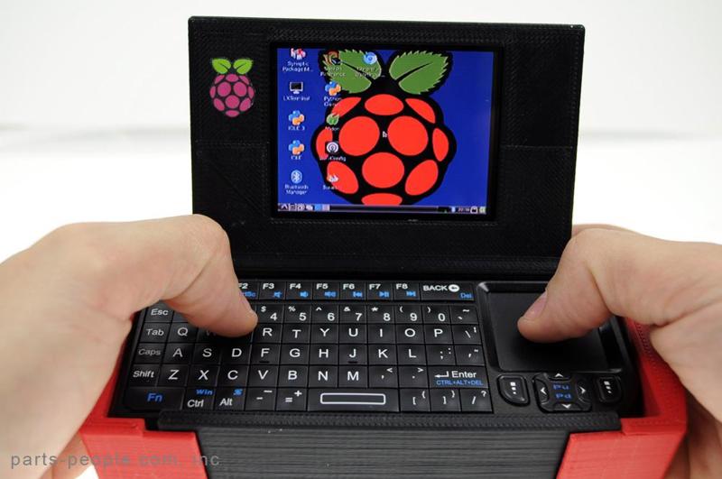 Mobile Raspberry Computer Case - Portable Raspberry Pi-to-Go