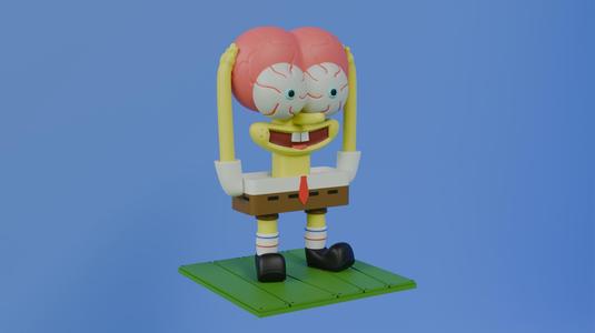 BRAIN BOB / SPONGEBOB