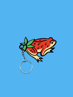 Berry Frog Keychain