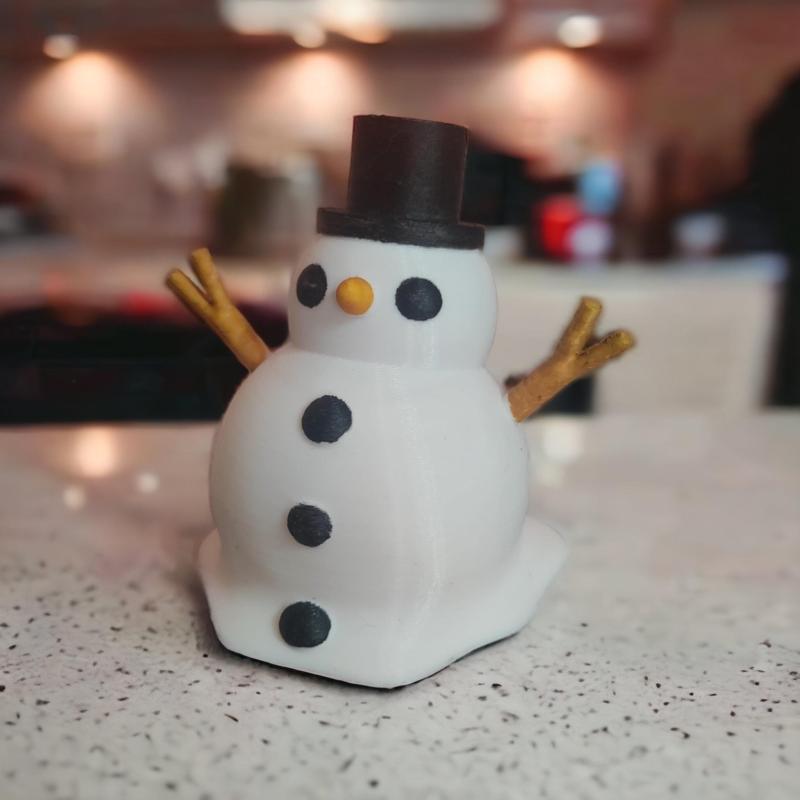 Cute Melting SnowMan