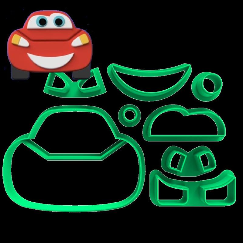 LIGHTNING MCQUEEN CUTTER - CARS - 5.5cm