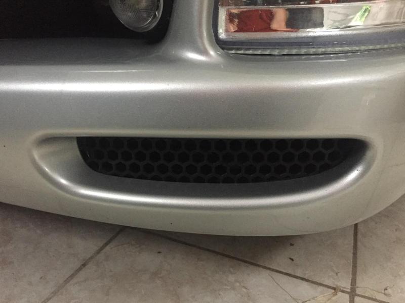 Corvette C5 brake duct mesh