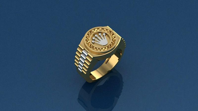 ROLEX RING FOR MAN