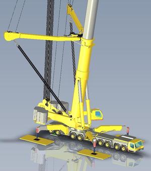 CRANE MOBILE - 3DMODEL - PRINT3D