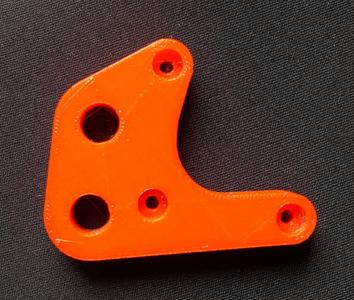 Prusa i3 reinforced Y motor mount