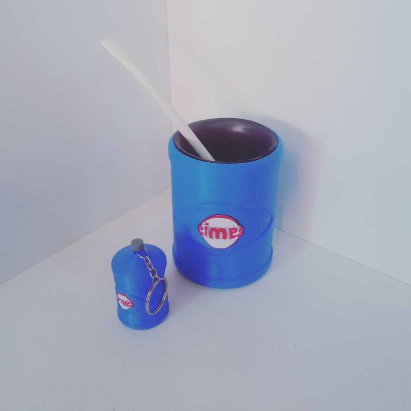 Mate wáter bottle - Mate bidón de agua cimes