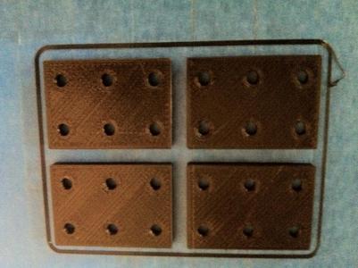 6 hole extrusion joining plate