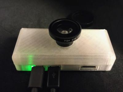 Raspberry Pi Zero Flex Camera Case for magnetic lens kit