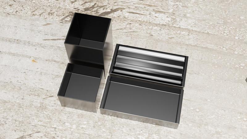 Box / Desk organizer / Tote box #3