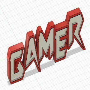 Gamer LED Sign