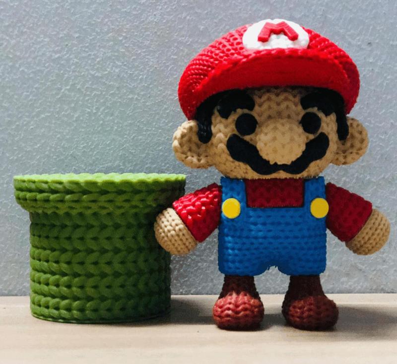 Mario Knitted Crochet